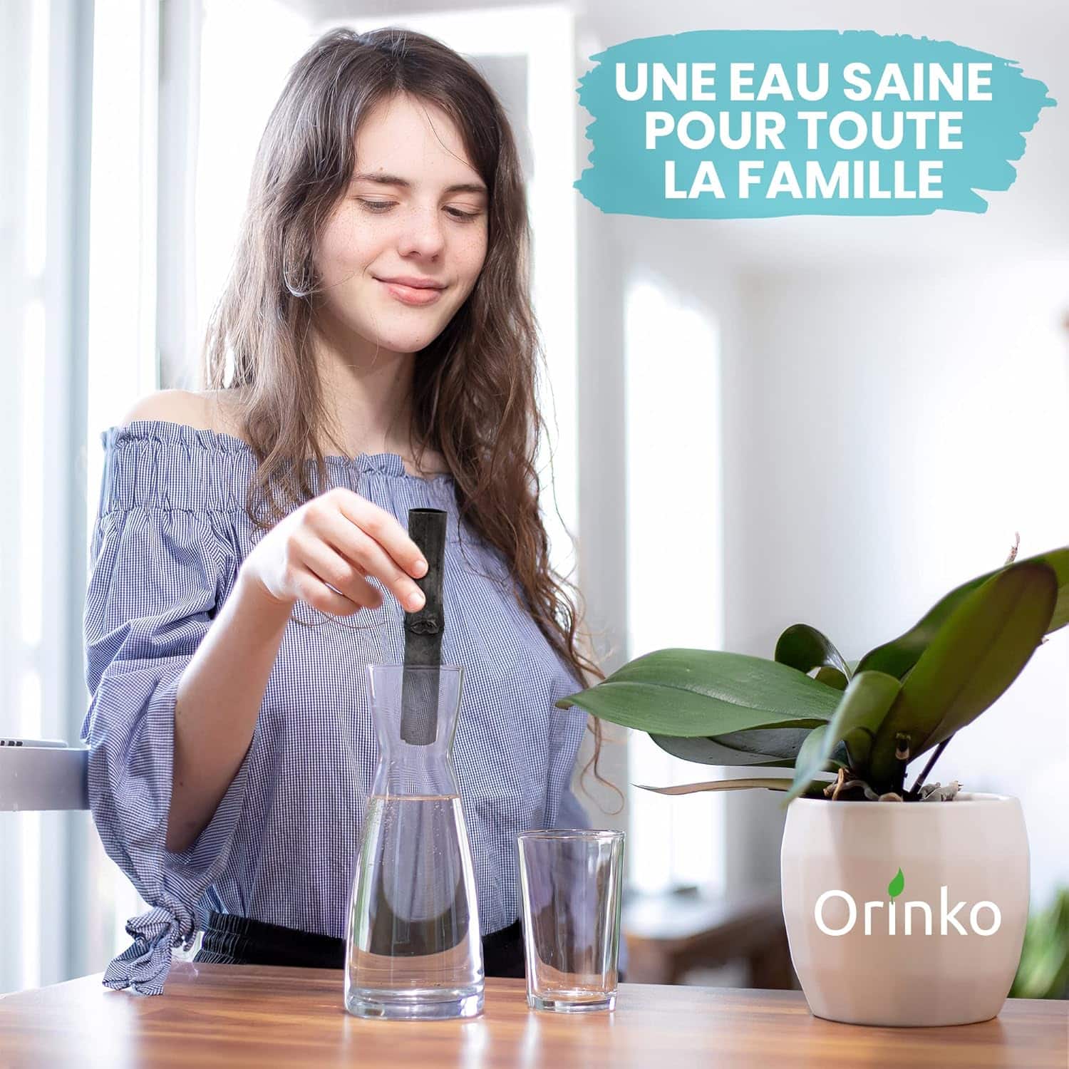 Charbon Takesumi de Bambou X3 - pour purifier l’Eau – Image 2