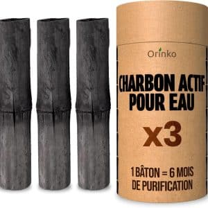 Charbon Takesumi de Bambou X3 - pour purifier l’Eau