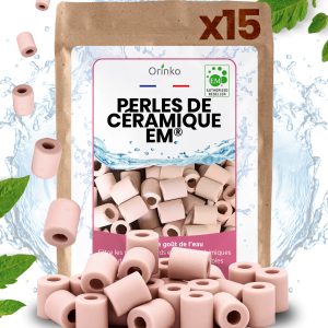 Perles De Céramique EM® Roses x15