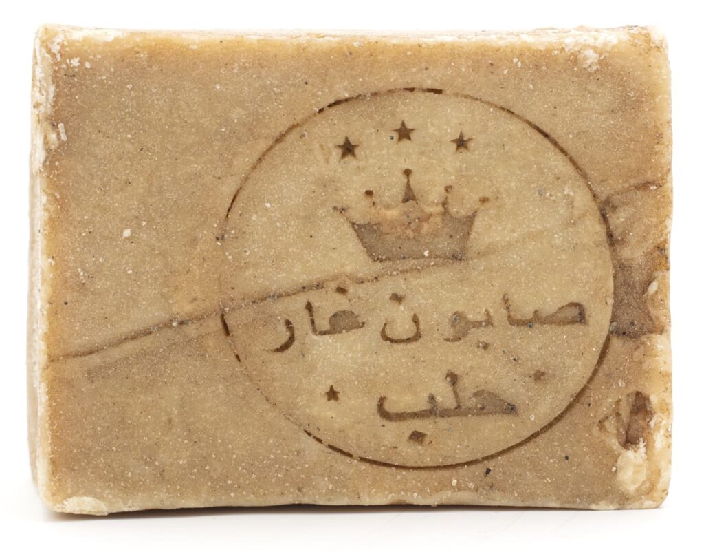 sceau de l-artisan attestant de la qualité du savon d-Alep