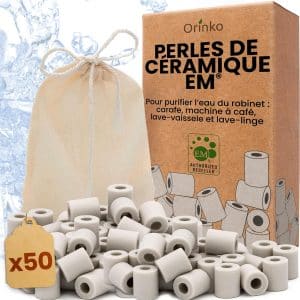 Perles de Céramique grises EM® x50 (boîte)