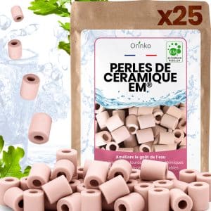 Perles de Céramique EM® Roses x25