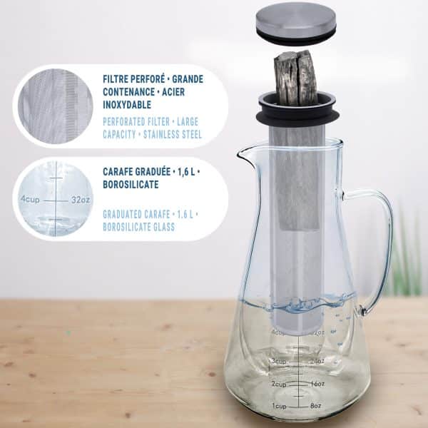 Carafe filtrante orinko