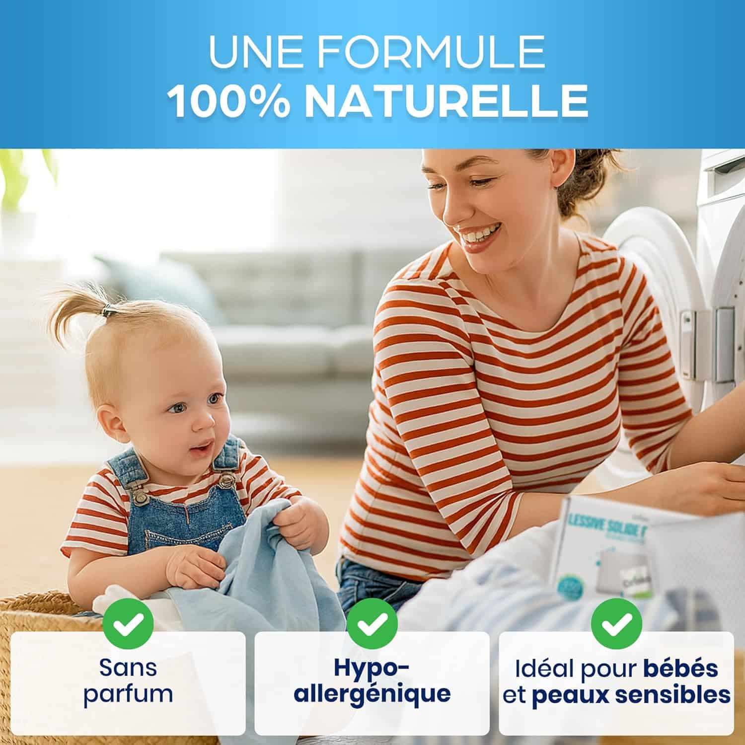 Lessive écologique Orinko – Billes de magnésium réutilisables, 350 lavages zéro déchet, hypoallergénique pour tous textiles, Sans Produits Chimiques – Image 6