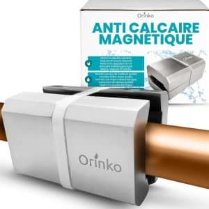 Aimant Anticalcaire Magnétique Puissant pour Canalisation et Robinet – Anti Calcaire pour Lave-Linge, Lave-Vaisselle et Douche – Adoucisseur d’Eau sans Produit Chimique
