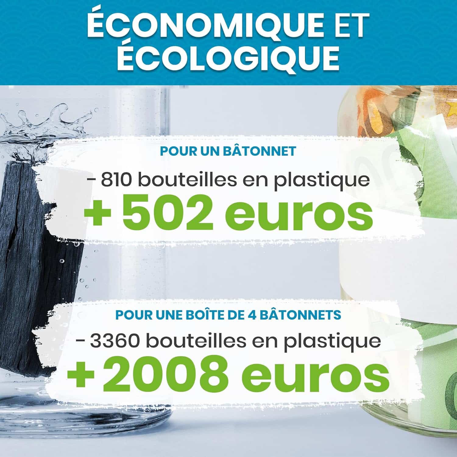 Binchotan Japonais de Kishu x4 (boîte) – Charbon Actif pour Eau – Région de Wakayama – Image 6