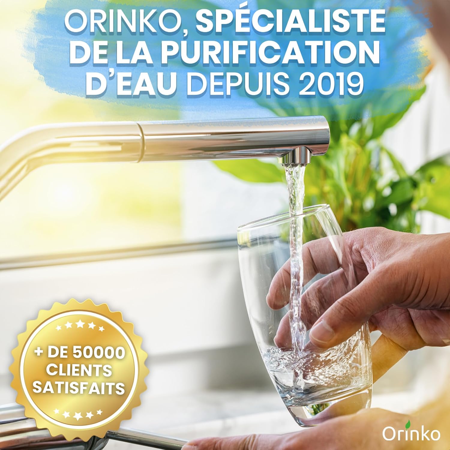 Filtre à Eau par Gravité 8,5L avec 4 Cartouches - Purificateur d'Eau avec Charbon Actif Certifié NSF - Fontaine Filtrante pour Eau du Robinet, Eau de Pluie, Filtration Avancée – Image 9