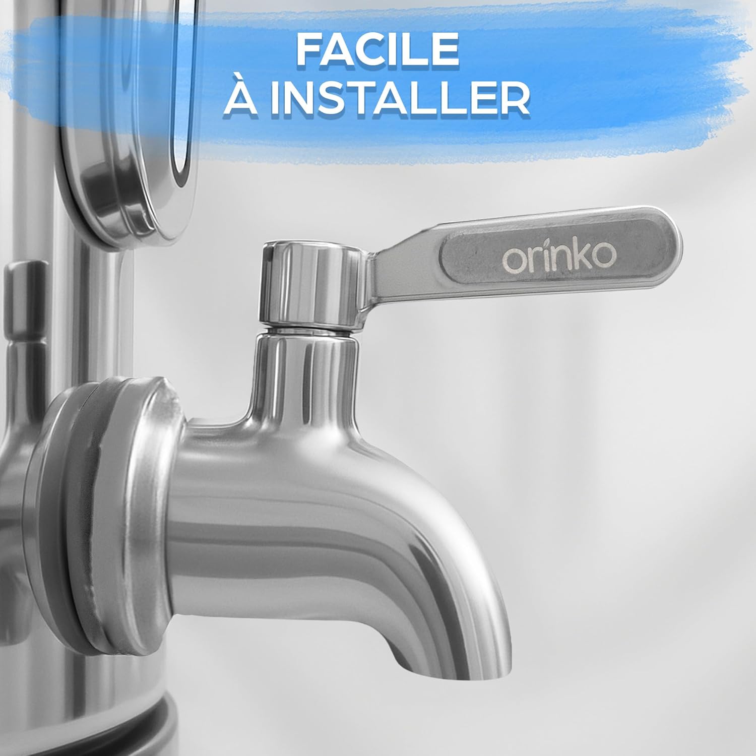 Facile à installer - Robinet Fontaine à Eau Inox 304L