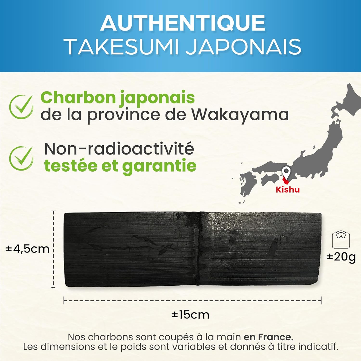 Takesumi Charbon Actif de Bambou Japonais x10 – Image 2